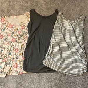 Women’s large maternity tops